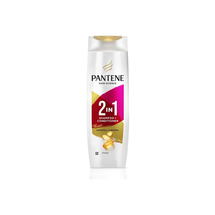 Pantene 2 in 1 Hairfall Control Shampoo + Conditioner 180 ml