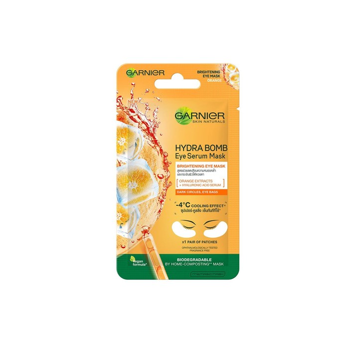 Garnier Hydra Bomb Eye Orange Extracts Serum Mask 6 g