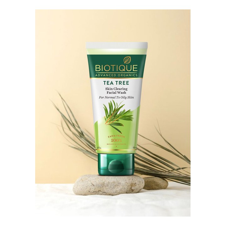 Biotique Women Advanced Organics Tea Tree Skin Clearing Face Wash 150 ml