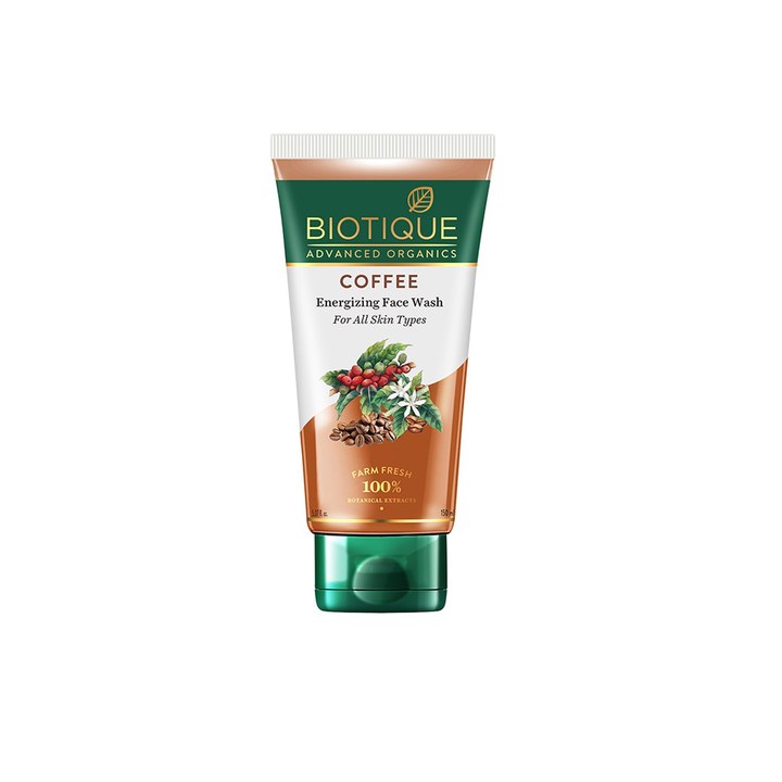 Biotique Advanced Organics Coffee Energizing Face Wash for All Skin Types 150 ml