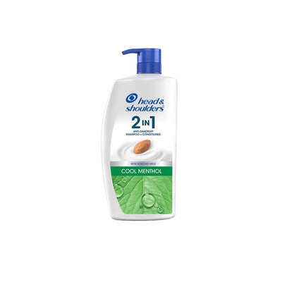 Head & Shoulders Cool Menthol 2-In-1 Anti Dandruff Shampoo + Conditioner - 1 Litre