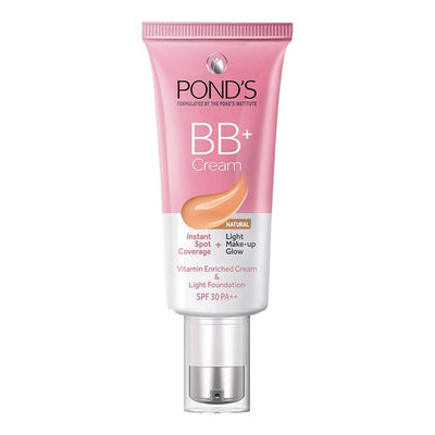 Ponds Instant Spot Coverage BB + Cream with SPF 30 PA++ & Vitamin B3 30g - Natural