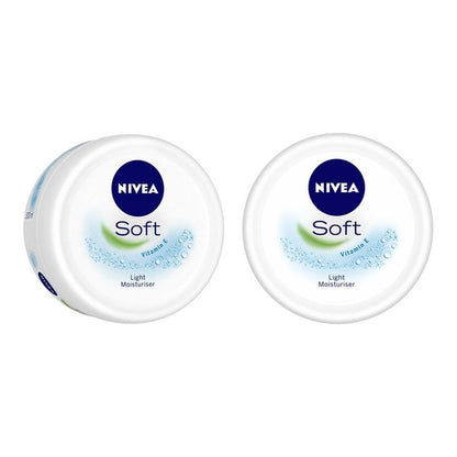 Nivea Set of 2 Soft Vitamin E Light Moisturisers