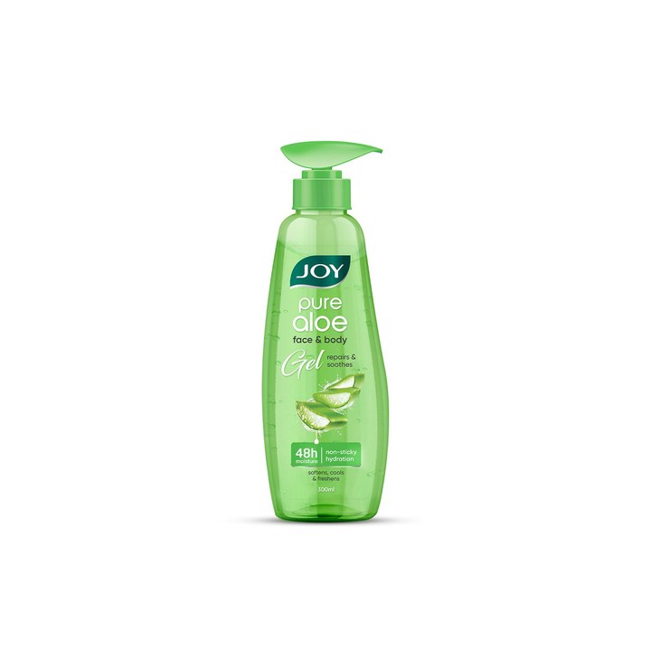 JOY Natural & Pure Aloe Vera Gel for Face & Body with Pro Vitamin B5 - 300 ml