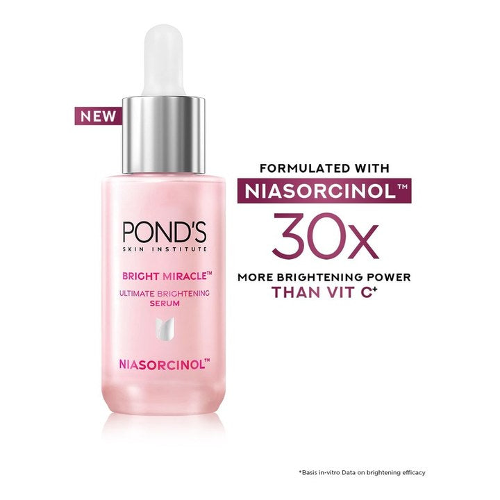 Ponds Bright Miracle Ultimate Brightening Serum with Niasorcinol - 30ml