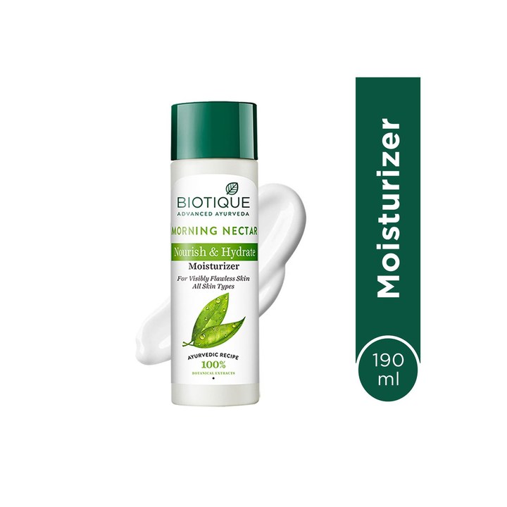 Biotique Morning Nectar Nourish & Hydrate Visibly Flawless Skin Moisturizer - 190ml