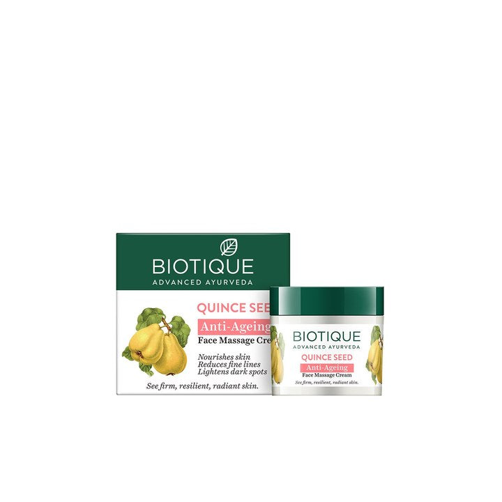 Biotique Bio Quince Seed Nourishing Face Massage Sustainable Cream 50g