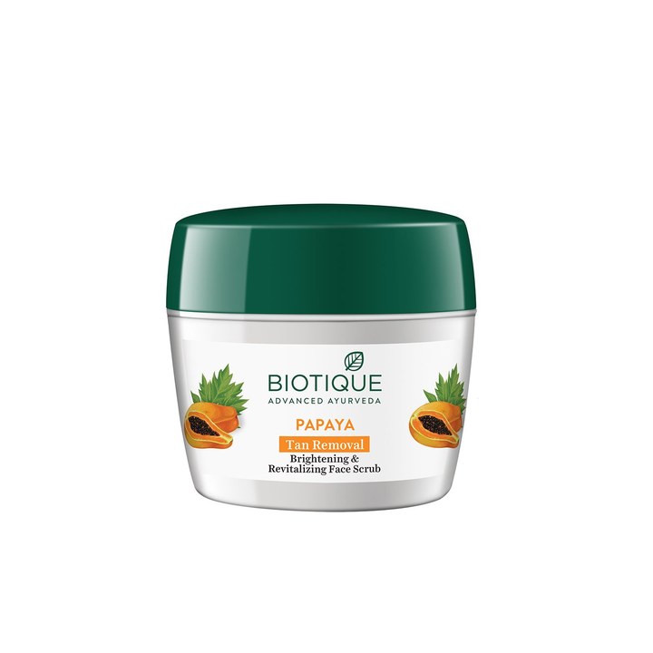 Biotique Bio Papaya Revitalising Tan-Removal Scrub 235 g