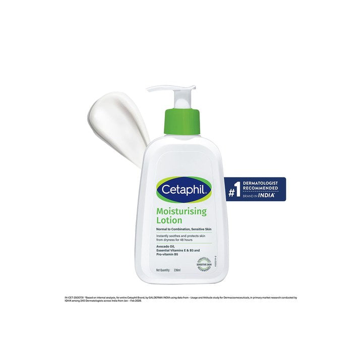 Cetaphil Non-Greasy Moisturizing Lotion with Niacinamide & Panthenol - 236 ml