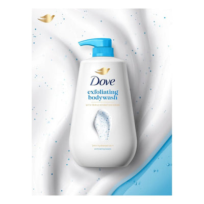 Dove Exfoliating Bodywash Triple Hydration Serum - 825ml