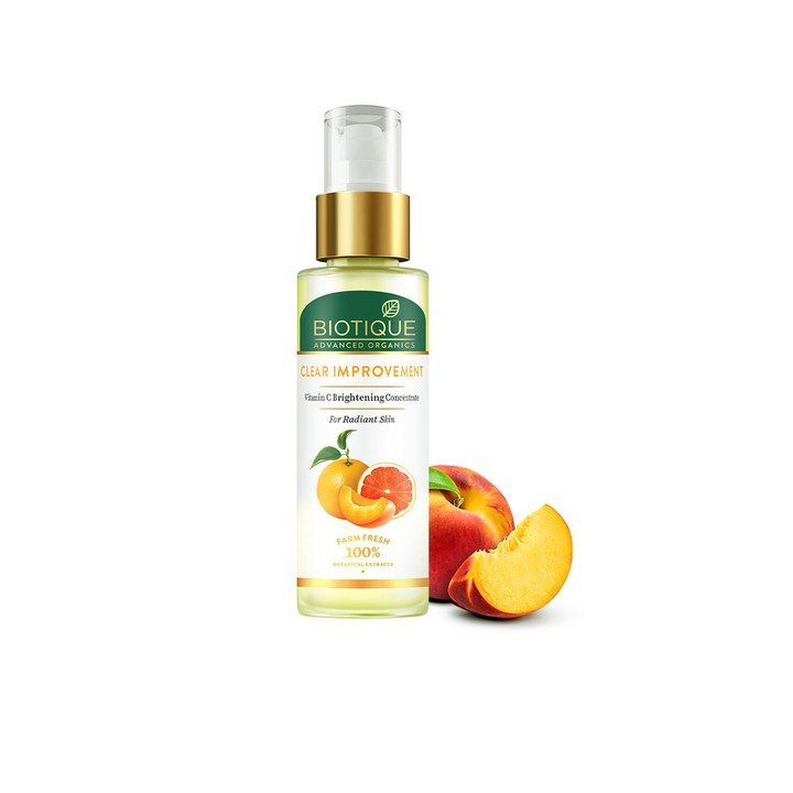 Biotique Advanced Organics Clear Improvement Vitamin C Brightening Concentrate - 30 ml