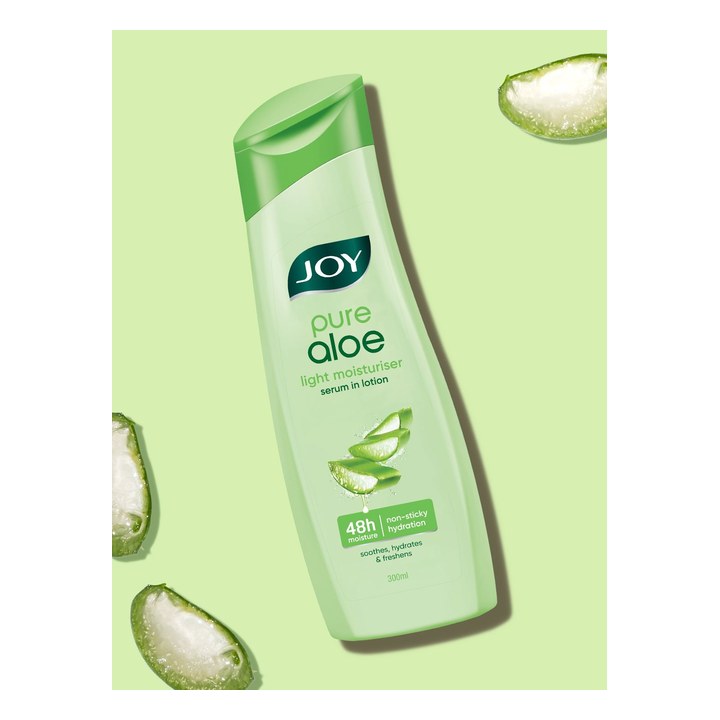 JOY Pure Aloe Lightweight Body Lotion With Anti Oxidants & Vitamin C - 300ml