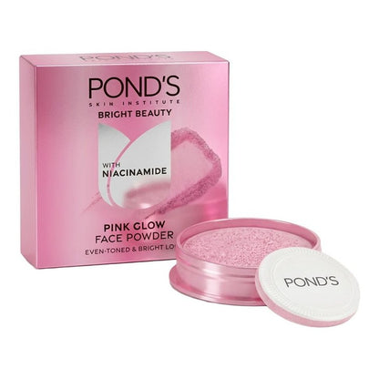 Ponds Oil Free Natural Glow Loose Face Powder - Pink Glow