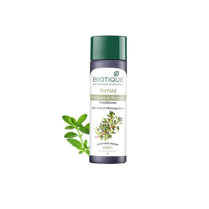 Biotique Bio Thyme Fresh Sparkle Volume Sustainable Conditioner For Fine & Thinning Hair 200 ml