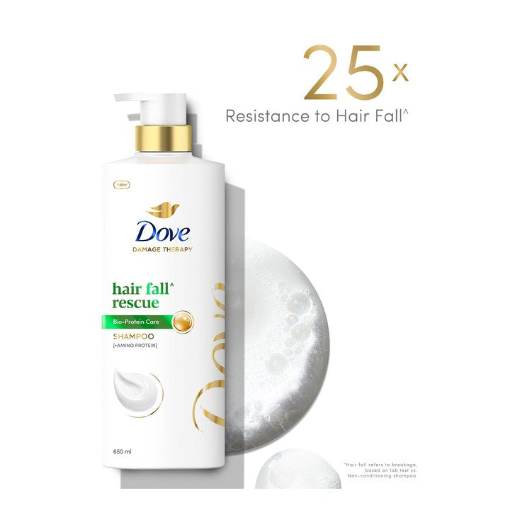 Dove Hair Fall Rescue Shampoo with Glycerin 650 ml