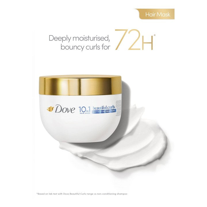 Dove Beautiful Curls Deep Moisture Miracle Hair Mask with Tri Moisture Essence - 300ml