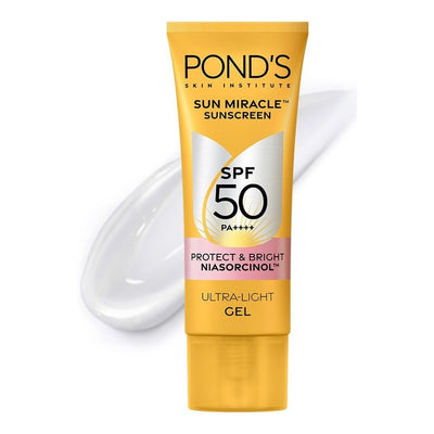 Ponds Sun Miracle SPF 50 PA+++ Creme Gel Sunscreen with Niacinamide -100g