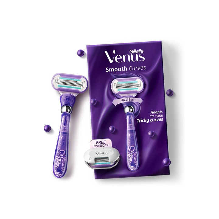 Gillette Venus Women Swirl Hair Removal Razor - Purple