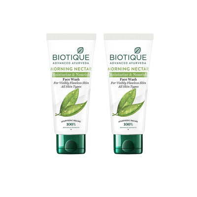 Biotique Set of 2 Bio Morning Nectar Visibly Flawless Face Wash - 100ml each