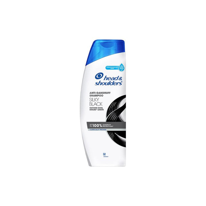 Head & Shoulders Silky Black Anti-Dandruff Shampoo 340 ml
