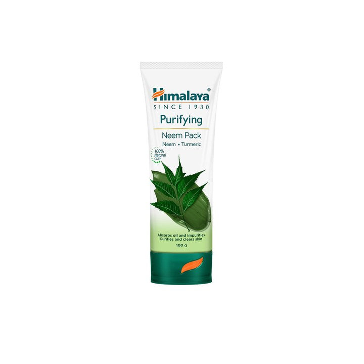 Himalaya Purifying Neem Pack with Turmeric for Oily Skin - 100g