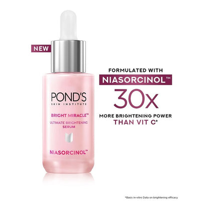 Ponds Bright Miracle Ultimate Brightening Serum with Niasorcinol - 15ml