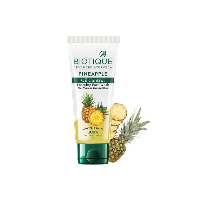 Biotique Pineapple Oil Control Foaming Face Wash - 100 ml