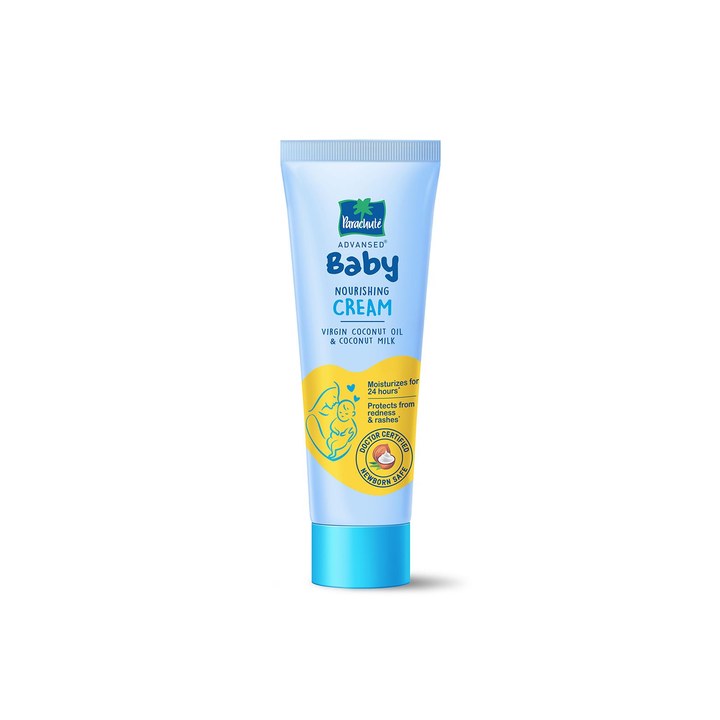 Parachute Advansed Baby Nourishing Cream with Virgin Coconut Oil & Coconut Milk - 100g