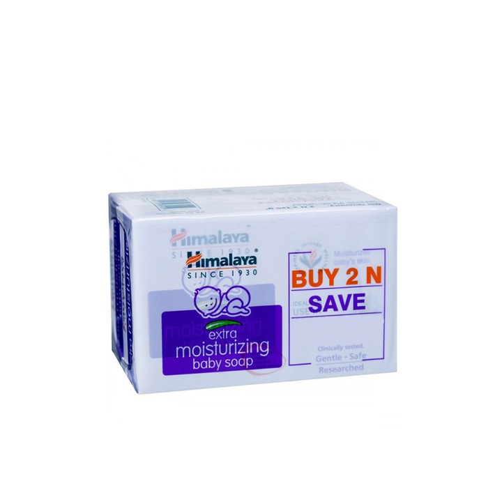 Himalaya Baby Set of 2 Extra Moisturizing Baby Soap - 125 g