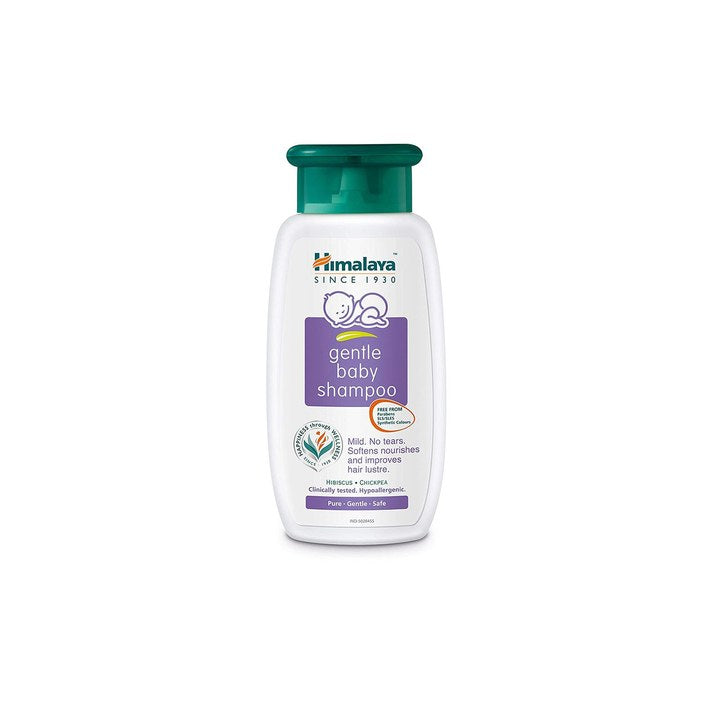 Himalaya Baby Gentle Baby Shampoo With Hibiscus & Chickpea To Improve Hair Lustre - 200ml