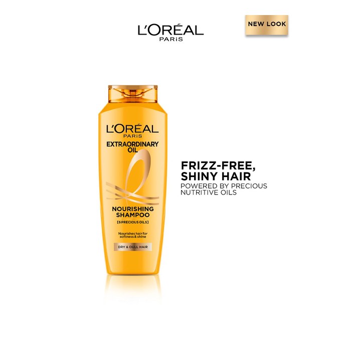 LOreal Paris Extraordinary Oil Nourishing Shampoo For Dry & Dull Hair - 340 ml