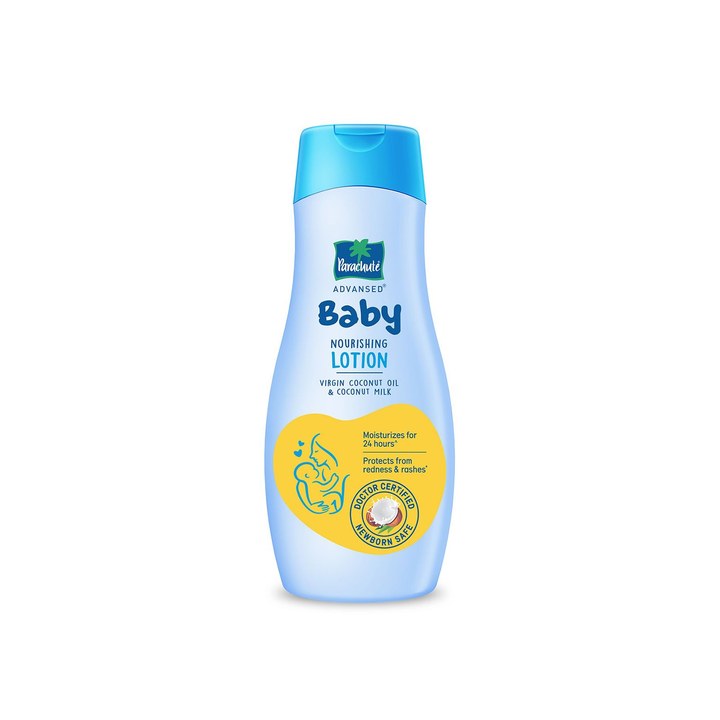 Parachute Advansed Baby Nourishing Lotion with Coconut Oil & Milk - 410 ml