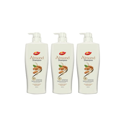 Dabur Set Of 3 Almond Intense Nourishment Shampoo With Milk Extracts - 650ml Each