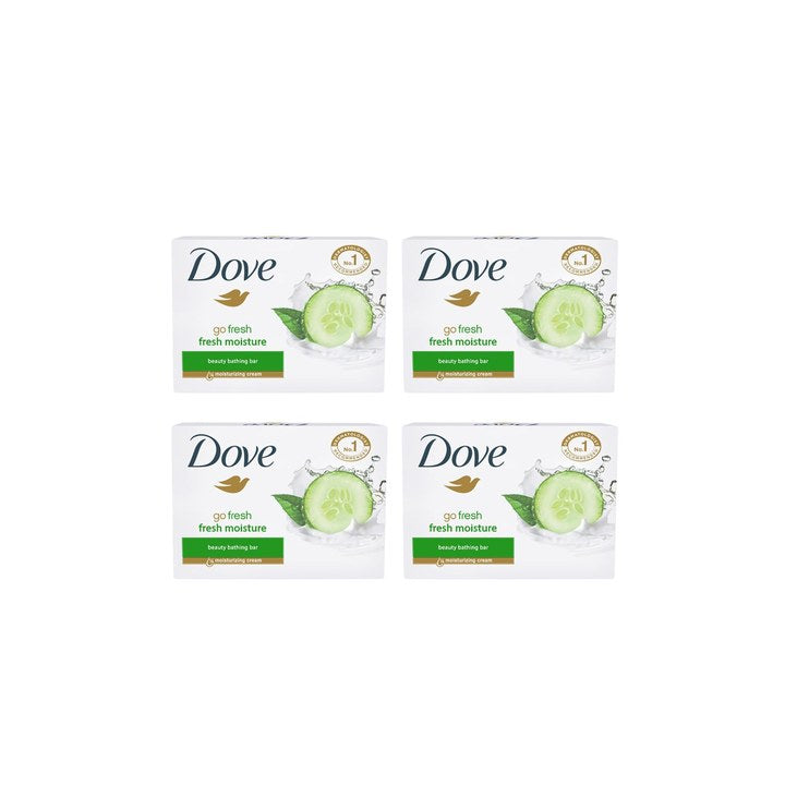 Dove Set of 4 Go Fresh Moisture Soap - 75g each