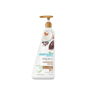 everyuth Naturals Nourishing Cocoa Intense Moisturization Non Sticky Body Lotion - 500ml