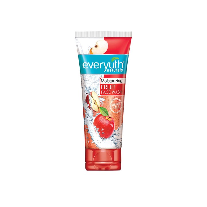 everyuth Naturals Moisturizing Fruit Face Wash With Apple Extracts - 150g