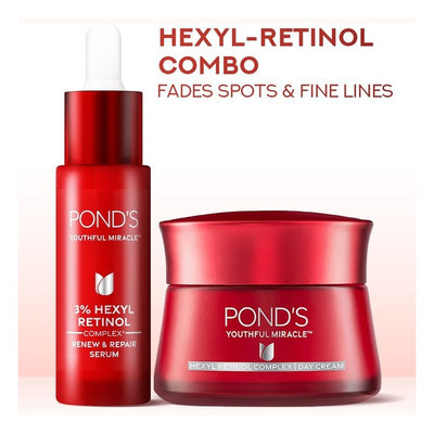 Ponds Set of Age Miracle Cell ReGEN Day Cream 50 g + Ultimate Youth Face Serum 28 ml
