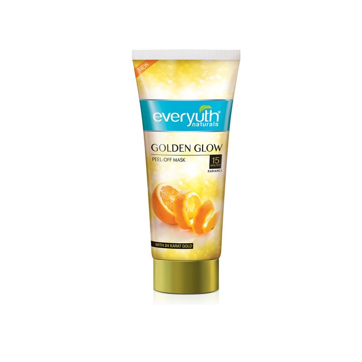 everyuth Naturals Advanced Golden Glow Peel-off Mask With 24K Gold - 100g