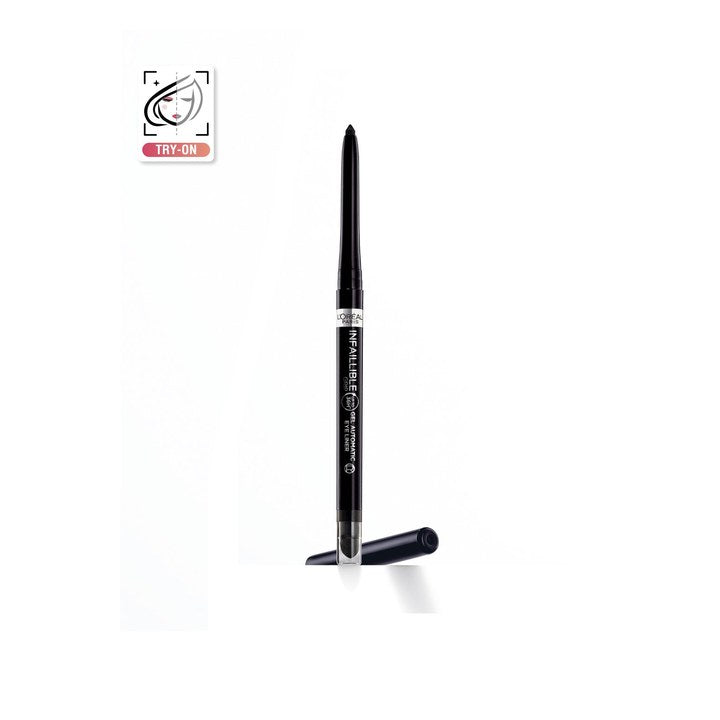 LOreal Paris INFAILLIBLE GRIP Upto 36H Gel Automatic Eye Liner 5 g - Intense Black 001