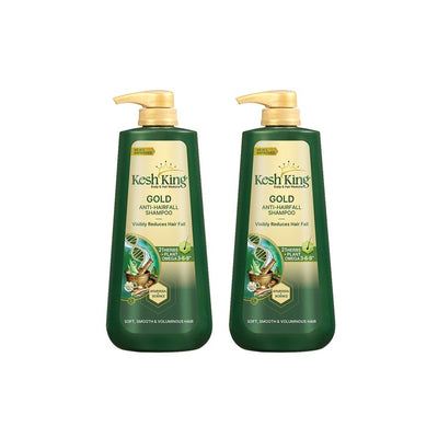 Kesh King Set of 2 Scalp & Hair Medicine Aloe Vera Anti-Hairfall Shampoo - 600 ml Each