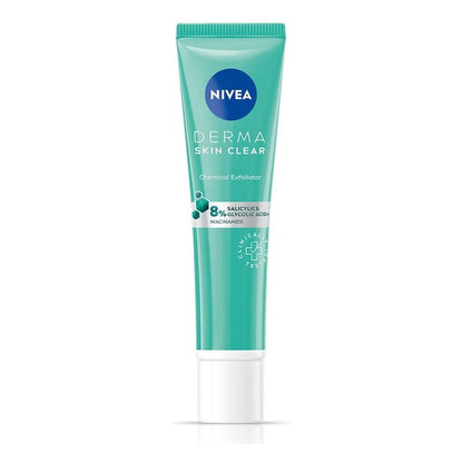Nivea Derma Skin Clear Chemical Exfoliator With Salicylic & Glycolic Acid - 40ml