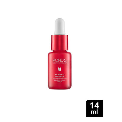 Ponds Youthful Miracle Renew & Repair Face Serum With Hexyl Retinol Complex - 14ml