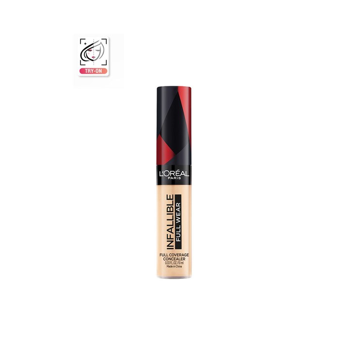 LOreal Paris Infallible Full Coverage Sweat Proof Concealer 10ml - Beige 308