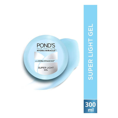 Ponds Super Light Gel Oil-Free Moisturizer with Cera-Hyamino - 300 g