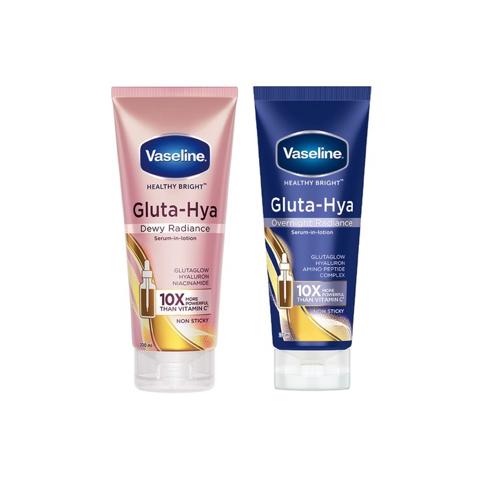 Vaseline Gluta Hya Radiance Combo - 200ml each