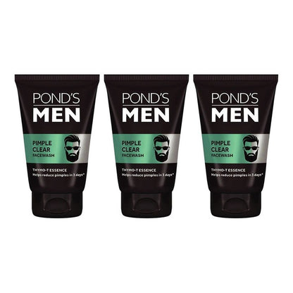 Ponds Men Set of 3 Acno Clear Oil Control Face Wash - 100 g each