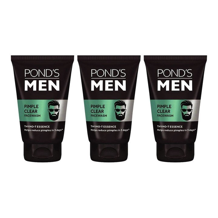 Ponds Men Set of 3 Acno Clear Oil Control Face Wash - 100 g each