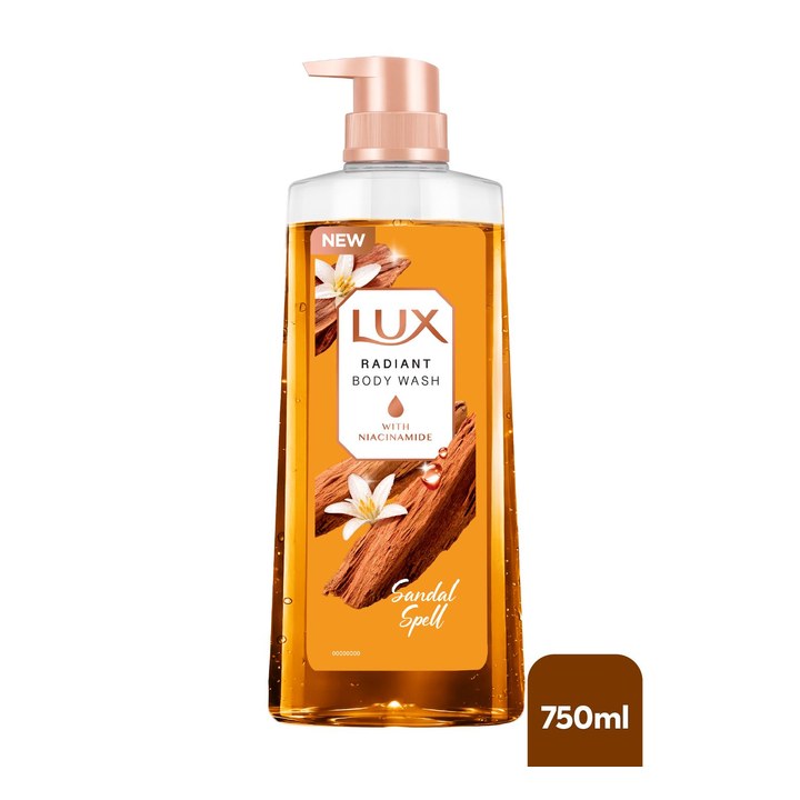 LUX Luxurious Sandalwood with Sandalwood Oil & Tuberose Scent - 750 ml