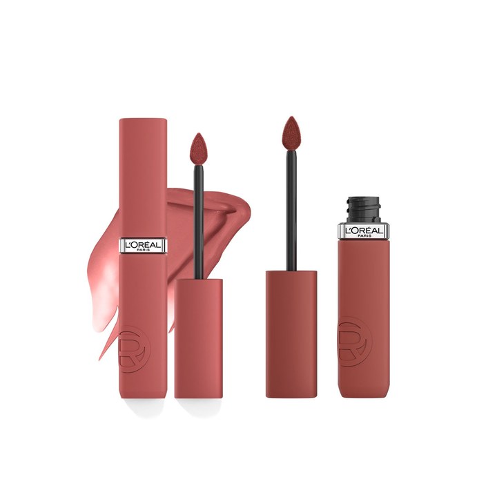 LOreal Set Of 2 Infallible Liquid Lipsticks 5ml Each Lazy Sunday 150 & Worth It Medium 635