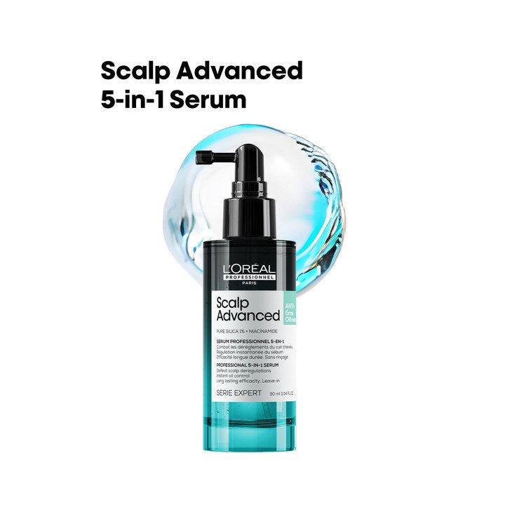 LOreal Professionnel Scalp Advanced 5-in-1 Leave-in Serum for Scalp Care - 90ml